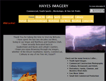 Tablet Screenshot of hayesimagery.com